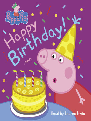 cover image of Happy Birthday! (Peppa Pig)